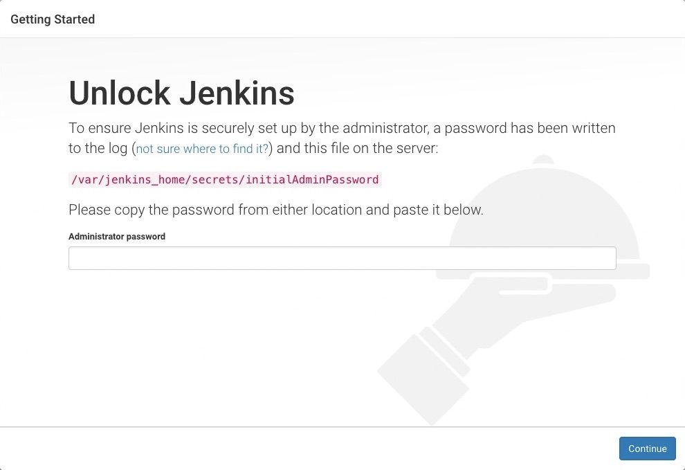 解锁 Jenkins